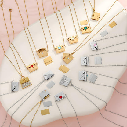 Valentine's Day gift: heart necklace